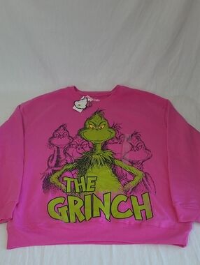 NWT The Grinch Womens' Graphic Sweatshirt